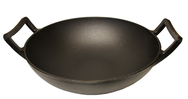 Cast iron pan large, black - Ukiyo Home