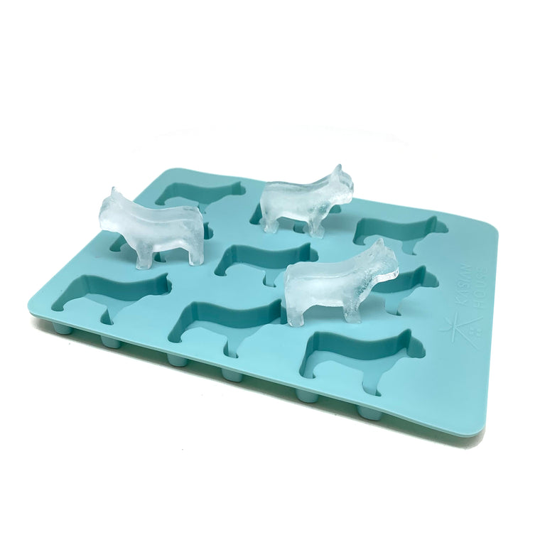 Cocktail Cubes - Extra Large Silicone Ice Cube Tray - 2.5 Inches - Bla –  Kasian House